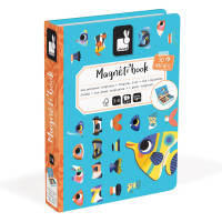 Janod - Tropical Fish Magnet Book