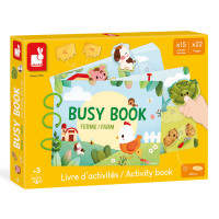 Janod - Farm Busy Book