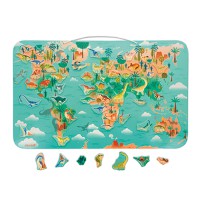Janod - Dino World Puzzle