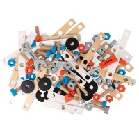 Janod - BricoKids DIY Barrel 50 Pcs