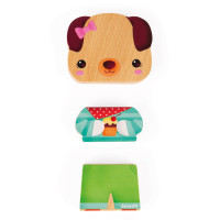 Janod - Funny Magnets Pets