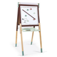 Janod - Height Adjustable Blackboard Burgundy