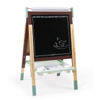 Janod - Height Adjustable Blackboard Burgundy